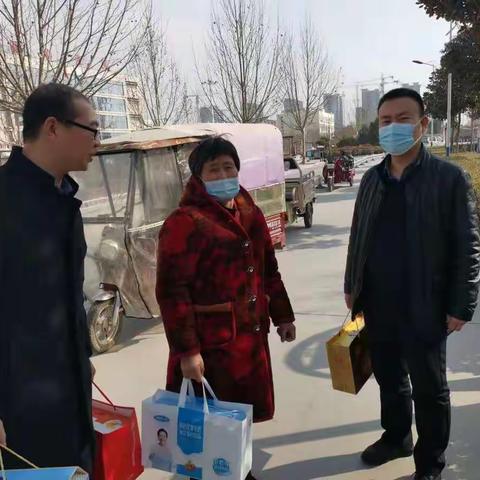 邮储邮爱、传递温暖 --邮储银行淇县支行开展春节慰问系列活动