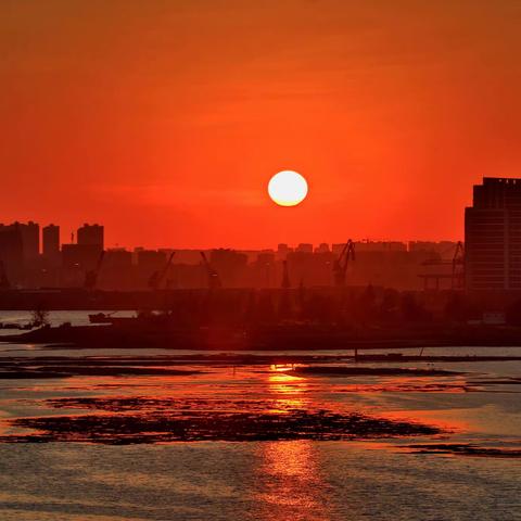 2021年海口元旦落日美景🌅🌆