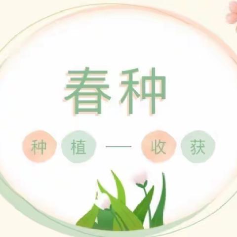 🌈【春暖花开·播种未来】 🌱🌱🌱——太师屯幼儿园小二班播种记