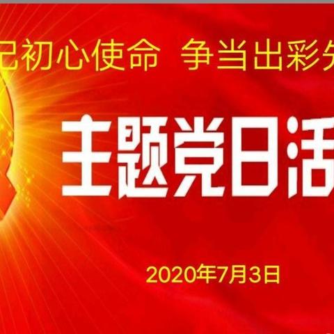 牢记初心使命   争当出彩先锋——南关小学开展7月份主题党日活动