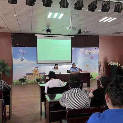 法治进校园，安全伴我行-记第三幼儿园法治副校长讲座