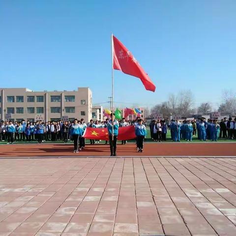 戴庙镇中学2019春季运动会