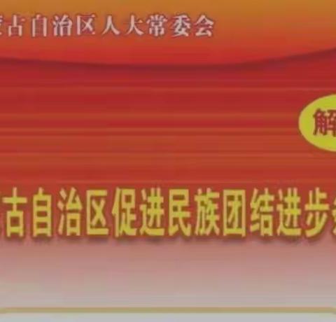 一图解读《内蒙古自治区促进民族团结进步条例》