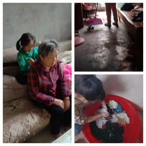情满重阳节 敬老润童心——新桥镇温油坊小学重阳节活动