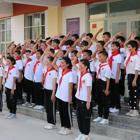 我为祖国送祝福——岳普湖县第二小学庆祝中国共产党成立100周年暨中华人民共和国成立72周年活动特辑