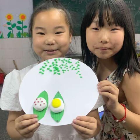 【关爱学生幸福成长】“话端午 塑粽情”端午手工活动