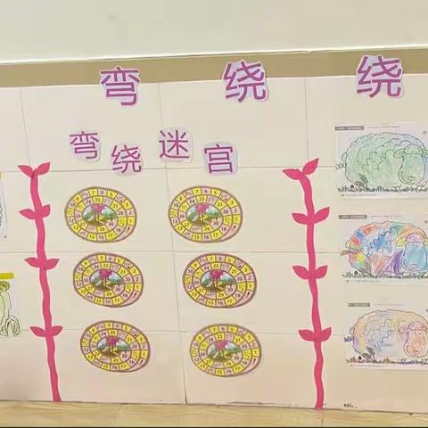 艺韵联河幼儿园中二班第六主题《弯弯绕绕》结题花絮