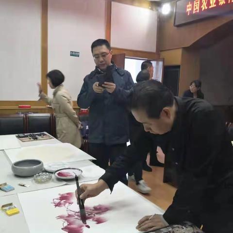 中国农业银行美术家协会“送文化下基层”走进平遥