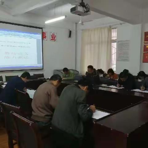 陈炉中小学进行教师语文能力测试，促进专业成长