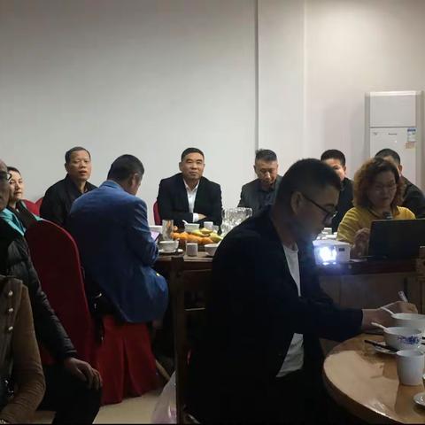 莲花县创新商会举行核心班子2023年月度例会（四）