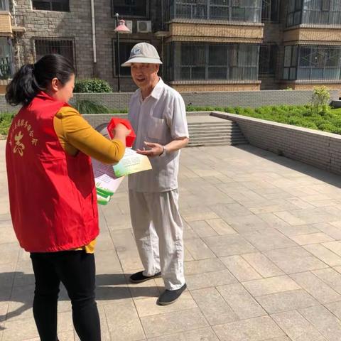 【河北创城 常态创建】宣化区建国街街道建国东街社区开展文明宣传活动
