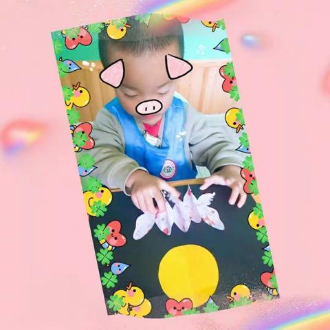 爱婴堡幼儿园"庆中秋"主题活动