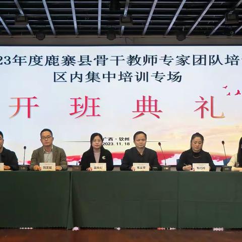 携手同行共成长，笃行不辍向未来﻿ 2023年度鹿寨县骨干教师专家团队培训-区内集中培训专场系列报道一