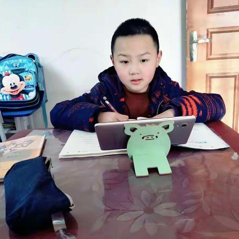 我用手不释卷    谢您奋不顾身———停课不停学，我们在行动