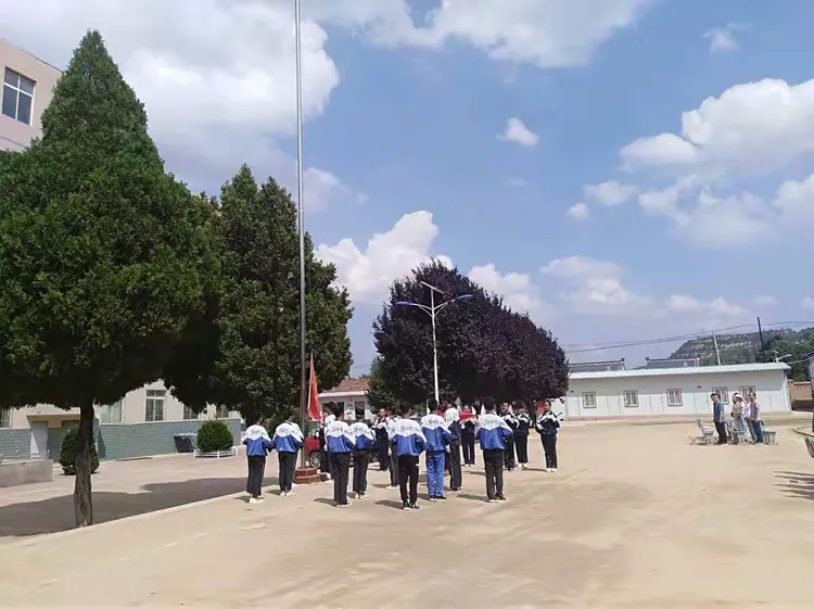 罗汉洞中学2019秋季学生军训掠影