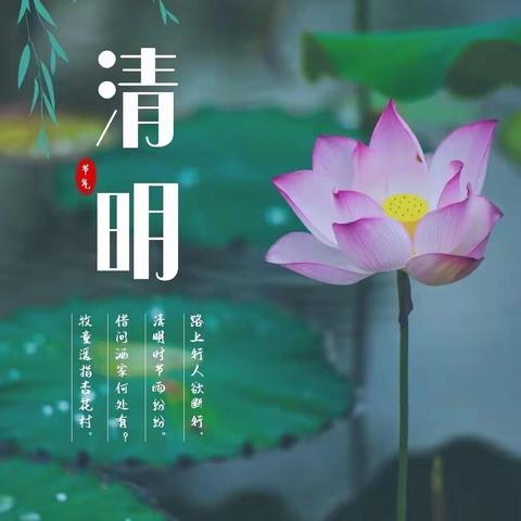 课程记录｜清明时节话清明