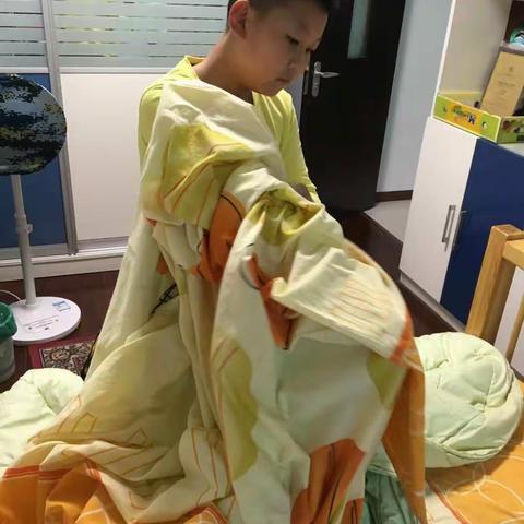 黄鹂班学军素质拓展行前准备