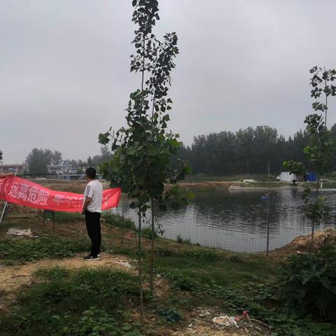 冯庄乡开展坑塘汛期巡视督查工作