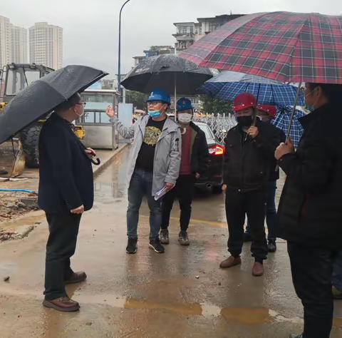 【项目提速 服务提升 干部提振】三元区政府副区长林镇斌检查防汛备汛工作
