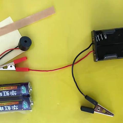 蒙特梭利幼稚园科学探索《发报机，抢答器》