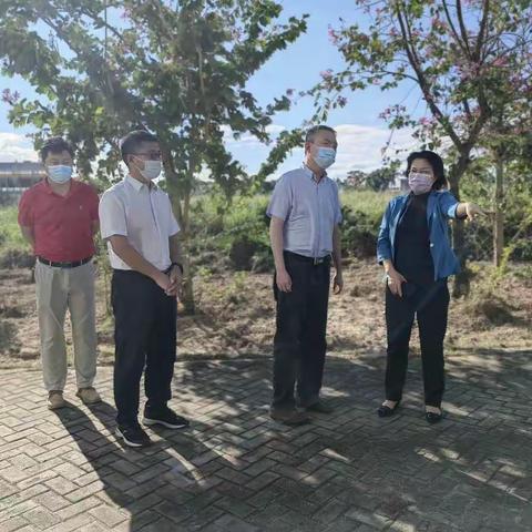 省民政厅副厅长高洪山带队到我市调研民政重点项目建设以及疫情防控等工作