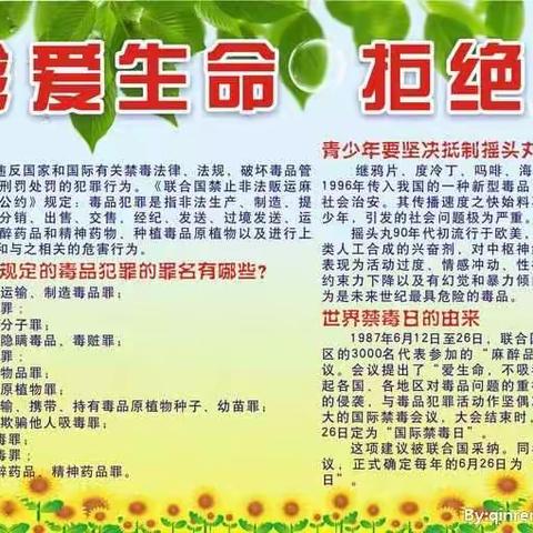 西烟联校脉坡小学禁毒主题班会