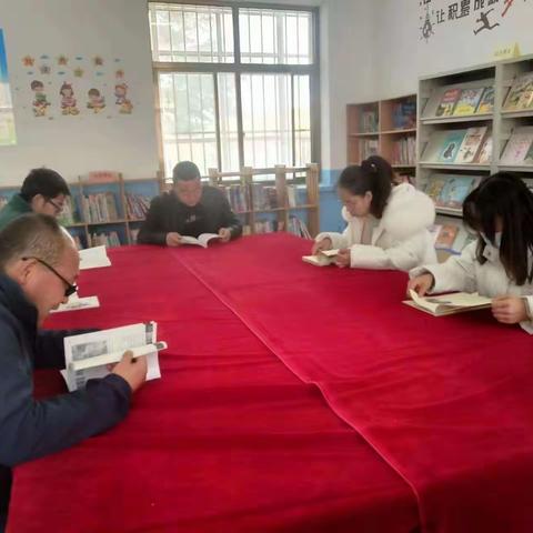 “三抓三促”行动进行时——大阳学区梁堡小学“教师读书会”活动剪影