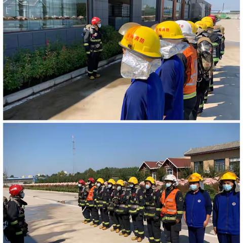 “喜迎二十大，消防在行动”（十三）岐山消防大队凤鸣专职站深入辖区食品工业园开展 “六熟悉”实战化演练