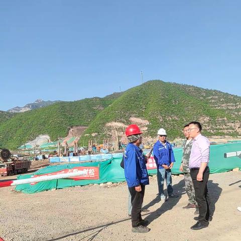 涉县防办检查涉水工程防汛备汛情况