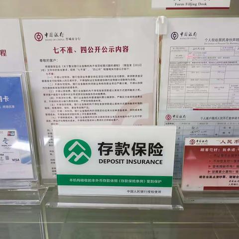 凤翔支行开展存款保险宣传活功