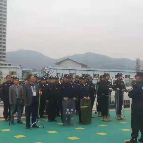 沙堤街道希望小学防暴演练