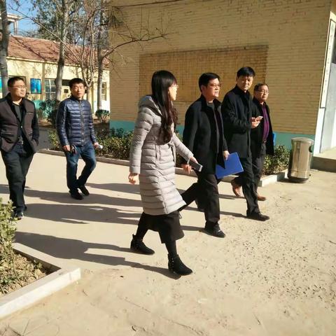 邯郸市教育局对广平县“五个全覆盖”建设情况督导检查