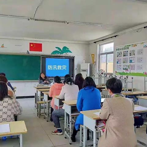 防汛未然，筑牢防线---兴旺寨乡万福庄小学 中心幼儿园防汛演练纪实