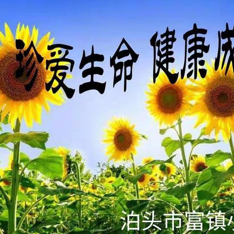 富镇小学暑期提醒之“安全不放假”