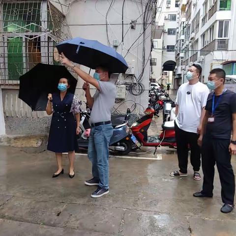 大东海社区开展创文检查工作