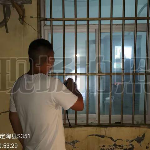 定陶区生态环境分局坚持开展错时执法行动