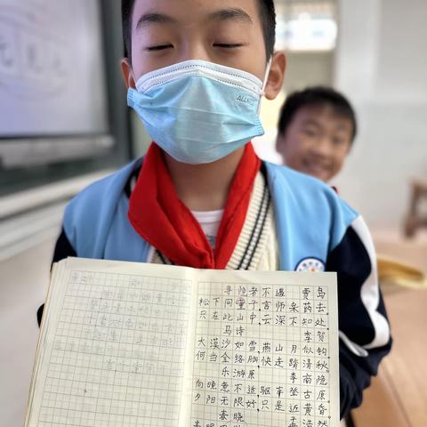 清水塘前进小学书法三班艺术课程