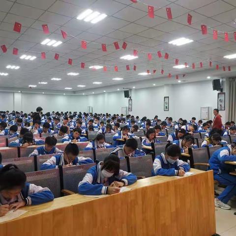 罗阳第二中学举行数学解题能力比赛