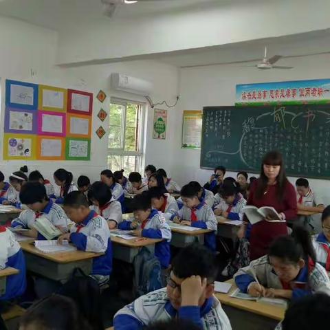 安阳市南漳涧小学——听课评课，携手共进