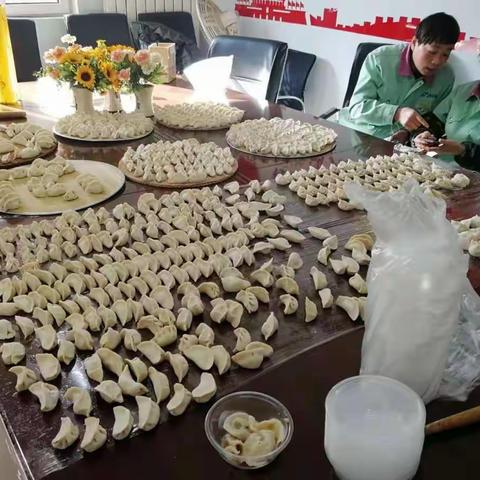 【半截河街道名门尚居社区】“温暖冬至 情暖社区”活动