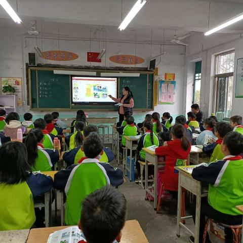 白沙小学四一班科学公开课活动