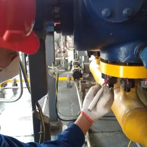 即墨加气母站积极开展设备春季保养工作