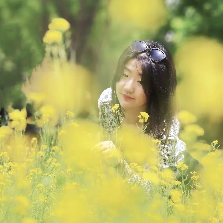 恬静如画儿亦动亦静～