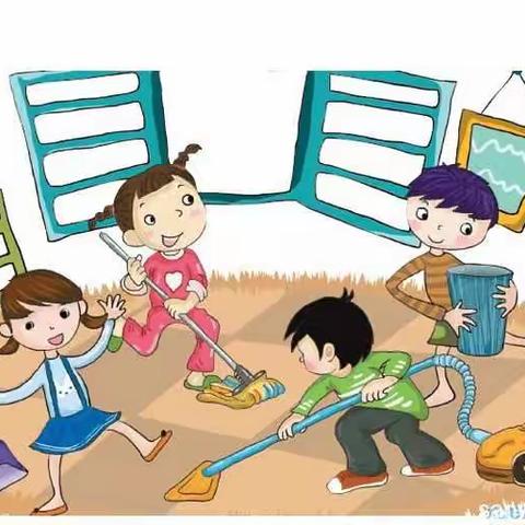 五一劳动节放假告家长书——沂蒙六姐妹红军幼儿园小一班