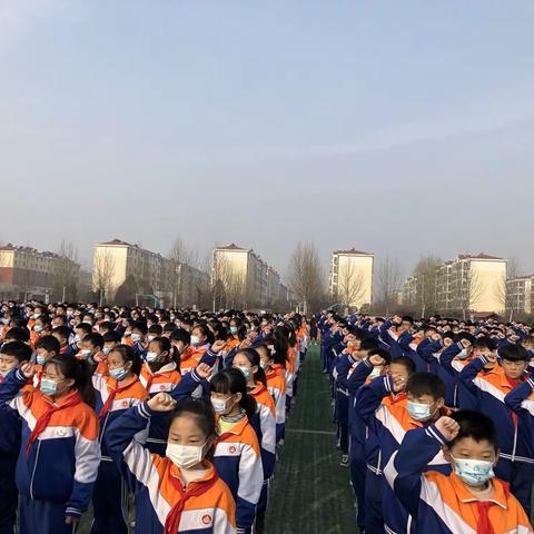 “🇨🇳向英雄致敬 向榜样学习”集中升旗仪式 🇨🇳——开发区第一实验小学李公河校区在行动