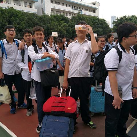 我们的军训开始咯