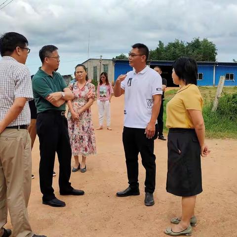 省委统战部到临高开展台资农业企业调研活动