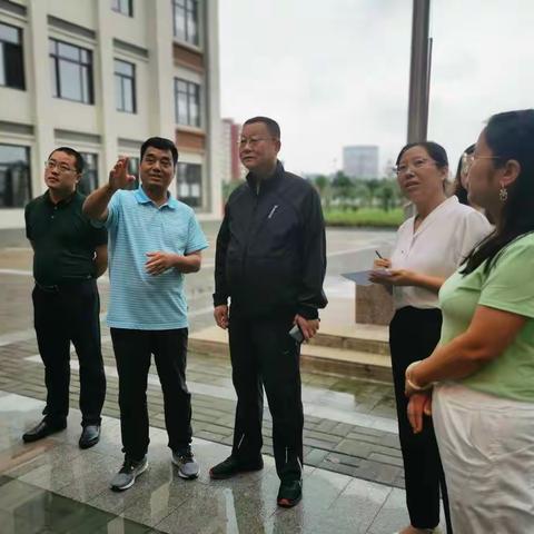 【创文资讯】杨凌示范区教育局张少文局长一行来我校检查指导创文工作