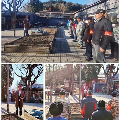 古城公园管理处持续推进法海寺森林公园护林防火工作