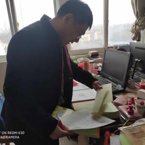 不负韶华，坚守常规——石门镇教研室来我校进行教学常规检查活动